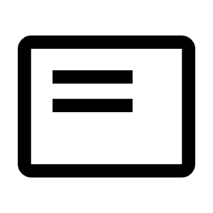 Featured Play List Icon from Outlined Line - Material Symbols Set
