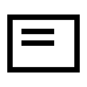 Featured Play List Icon from Sharp Line - Material Symbols Set