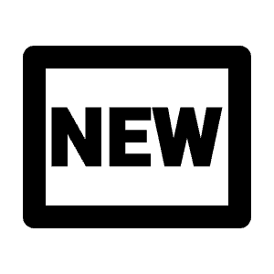 Fiber New Icon from Outlined Line - Streamline Material Free Set