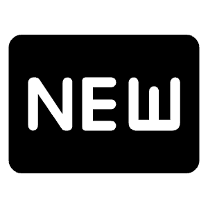 Fiber New Fill Icon from Rounded Fill - Material Symbols Set
