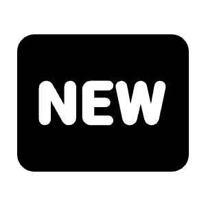 Fiber New Fill Icon from Rounded Fill - Streamline Material Free Set