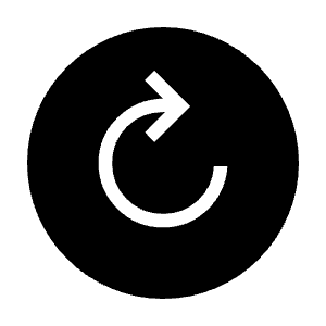 Forward Circle Fill Icon from Sharp Fill - Material Symbols Set