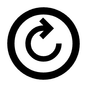 Forward Circle Icon from Material Pro Line Set