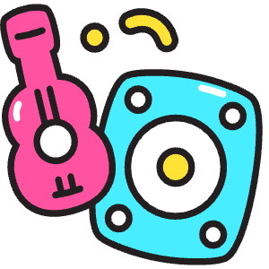 Guitar Amplifier Icon from Stickies Colors - Free Set