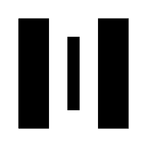 Horizontal Spacing Fill Icon from Sharp Fill - Streamline Material Free Set