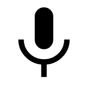 Mic Fill Icon from Sharp Fill - Material Symbols Set