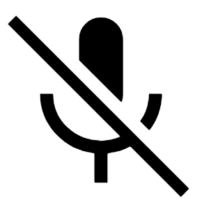 Mic Off Fill Icon from Outlined Fill - Material Symbols Set