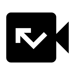 Missed Video Call Fill Icon from Outlined Fill - Material Symbols Set
