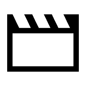 Movie Icon from Sharp Line - Material Symbols Set