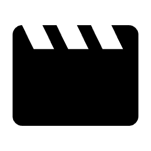 Movie Fill Icon from Outlined Fill - Material Symbols Set