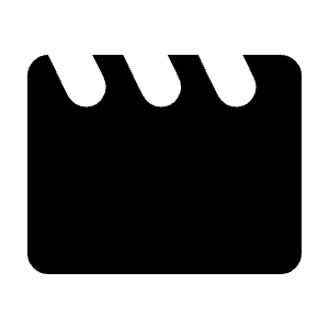 Movie Fill Icon from Rounded Fill - Material Symbols Set