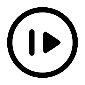 Not Started Icon from Rounded Line - Material Symbols Set