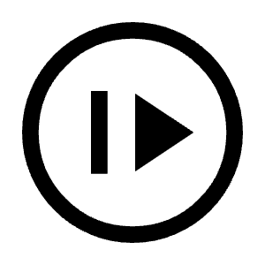 Not Started Icon from Outlined Line - Material Symbols Set