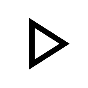 Play Arrow Icon from Outlined Line - Material Symbols Set