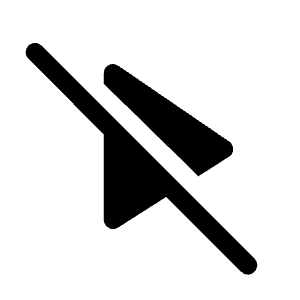 Play Disabled Fill Icon from Rounded Fill - Material Symbols Set