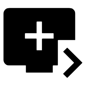 Queue Play Next Fill Icon from Outlined Fill - Material Symbols Set