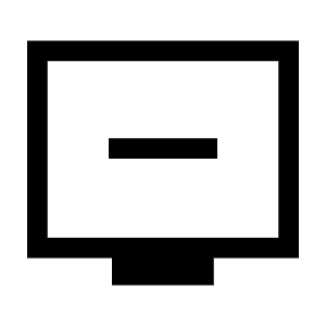 Remove From Queue Icon from Sharp Line - Material Symbols Set