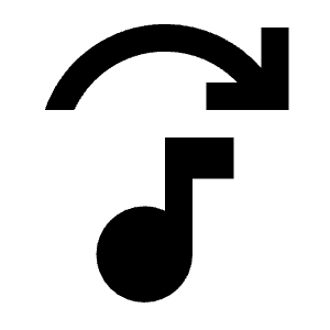 Replace Audio Icon from Sharp Line - Material Pro Free Set