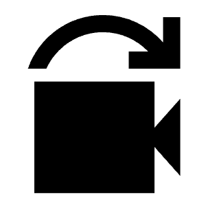 Replace Video Fill Icon from Sharp Fill - Streamline Material Free Set