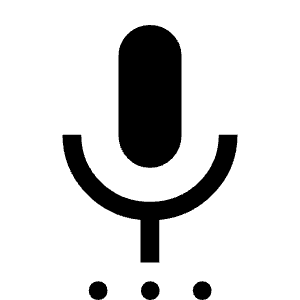 Settings Voice Fill Icon from Sharp Fill - Material Symbols Set