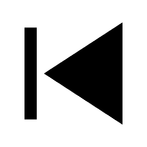 Skip Previous Fill Icon from Sharp Fill - Streamline Material Free Set