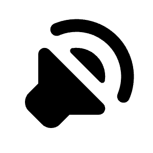 Sound Detection Loud Sound Fill Icon from Rounded Fill - Streamline Material Free Set