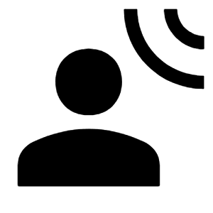 Spatial Audio Fill Icon from Outlined Fill - Material Symbols Set