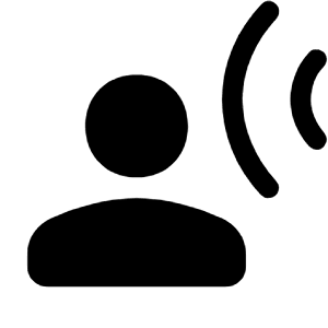 Spatial Audio Off Fill Icon from Rounded Fill - Material Symbols Set