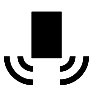 Spatial Speaker Fill Icon from Sharp Fill - Material Symbols Set