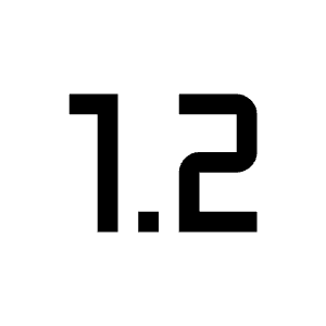 Speed 1 2 Icon from Outlined Line - Material Symbols Set