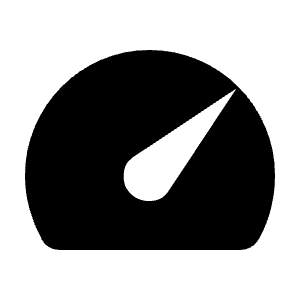 Speed Fill Icon from Outlined Fill - Material Symbols Set