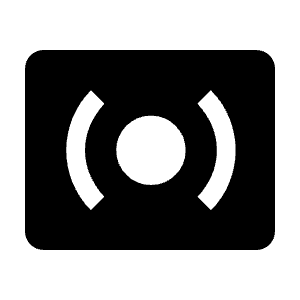 Surround Sound Fill Icon from Outlined Fill - Material Symbols Set