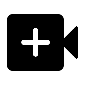 Video Call Fill Icon from Rounded Fill - Material Symbols Set