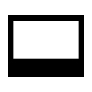 Video Label Icon from Sharp Line - Material Symbols Set