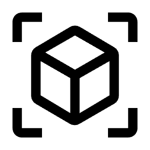 View In Ar Icon from Outlined Line - Material Symbols Set
