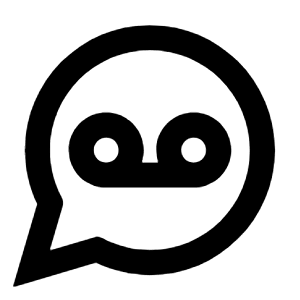 Voice Mail Record Alt Icon from Outlined Line - Material Pro Free Set