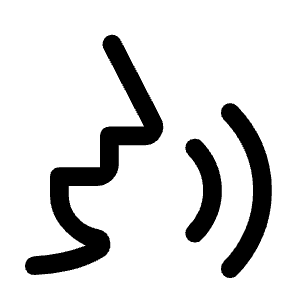 Voice Selection Icon from Rounded Line - Material Symbols Set