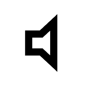 Volume Mute Icon from Sharp Line - Material Pro Free Set