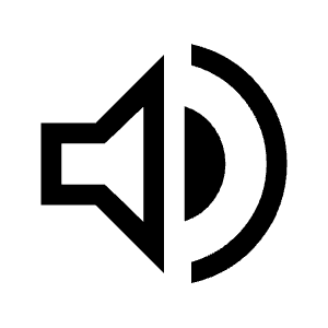 Volume Up Icon from Outlined Line - Material Symbols Set