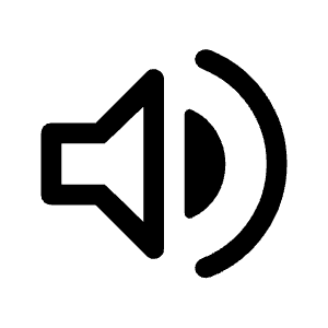 Volume Up Icon from Rounded Line - Material Symbols Set