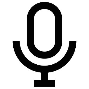 Mic Icon from Atlas Line Set