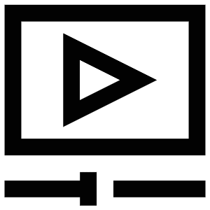 Video Clip Icon from Atlas Line Set