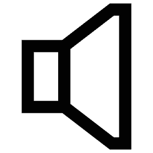 Volume Icon from Atlas Line Set
