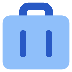 Bag Suitcase 3 Icon from Core Flat Set