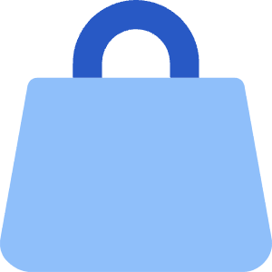 Shopping Bag Hand Bag 2 Icon from Core Flat Set
