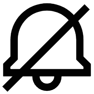Bell Dash Icon from Atlas Line Set
