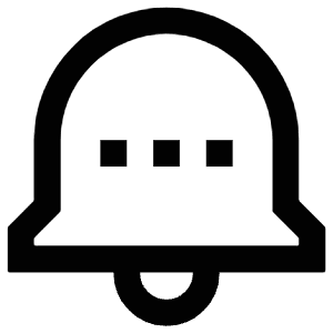 Bell Dots Icon from Atlas Line Set
