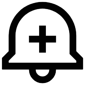 Bell Plus Icon from Atlas Line Set