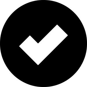 Check 2 Icon from Block – Free Set