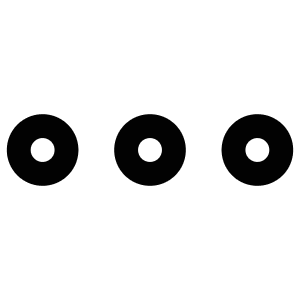 Dots Horizontal Icon from Atlas Line Set